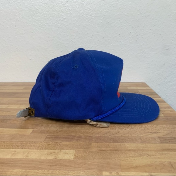 Vintage George Foreman Silhouette Logo Hat Adjustable Strap Back Adult One Size - Picture 8 of 8